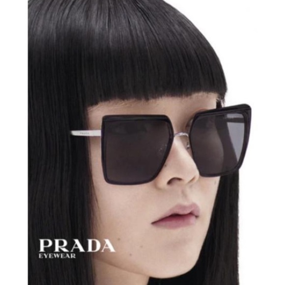 NEW PRADA POLARIZED WOMEN SUNGLASSES PRADA PR58WS 1AB5Z1 EYEWEAR PRADA PR 58WS - Picture 2 of 9